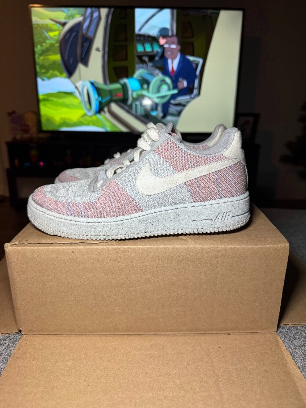 Knitted Air Force 1s